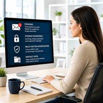 Course 415 Cybersecurity Awareness Training for Employees Overview Page