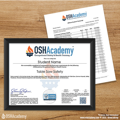 Course 321 Original Certificate Product Image