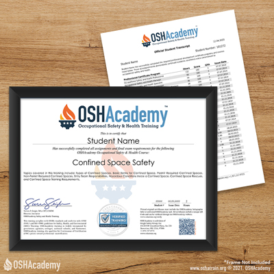 Course 605 Original Certificate Product Image