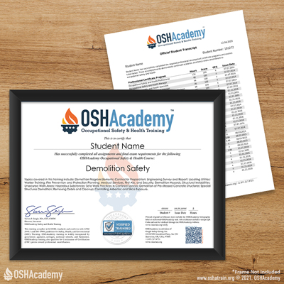 Course 815 Original Certificate Product Image