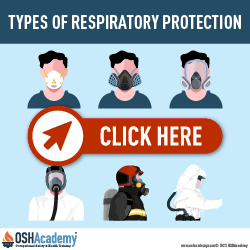 Infographic of Respiratory Protection Types