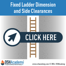 Geigle Safety Group Infographic for Fixed Ladder Dimensions