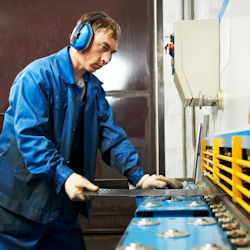 high impact noise that can cause hearing loss