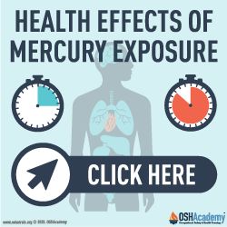 mercury exposure health effects poster