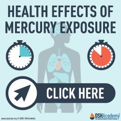 List of toxic health effects caused by mercury