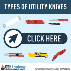 Infographic of Types of Utility Knives