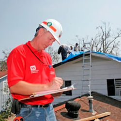 Inspecting for safe access - usace photo.