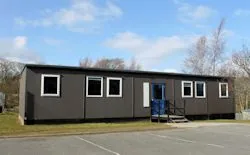 A short term use portable used for a classroom