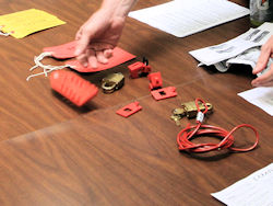 Hands on Lockout Tagout training