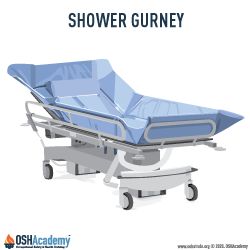 shower gurney