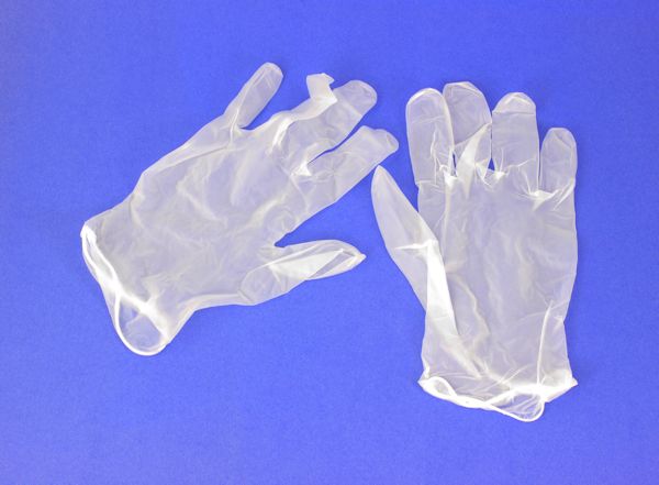 pair of Latex gloves
