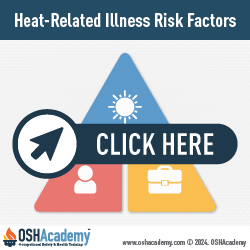 Heat related illness risk factors infographic
