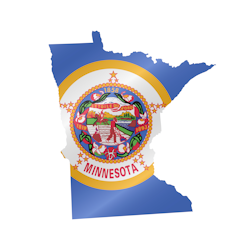 Image of the flag of the state of Minnesota.