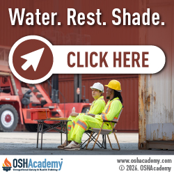 Geigle Safety Group Infographic Water, Rest, Shade