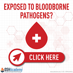 Infographic about bloodborne pathogens.