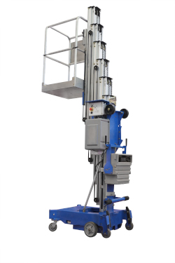 vertical mast lift tower