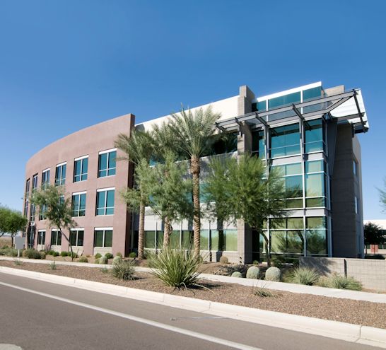 Outside picture of building used as a training center