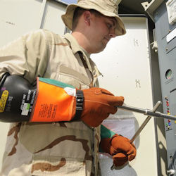 Image of electrical protective gloves - mil photo