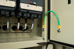 Image of a bonding jumper wire.