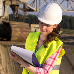 Image of worker conducint an inspection