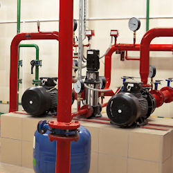 This is a sample of a Fire Suppression System