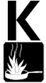 Class K Extinguisher Pictgram