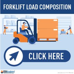  Infographic showing forklift load composition