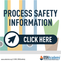 Infographic of process safety information. 