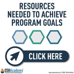 Infographic about resources needed to achieve program goals.