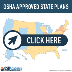 Infographic on OSHA state approved plans