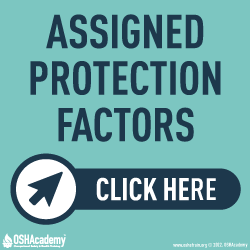 Infographic about assigned protection factors