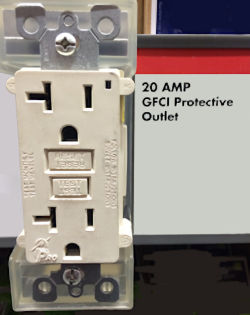 Receptacle GFCI