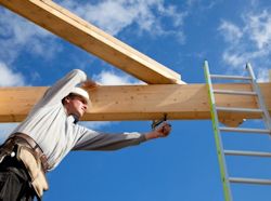 worker at height