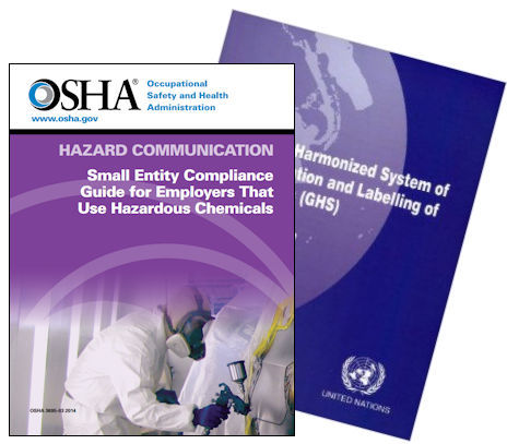 Image of OSHA brochures.