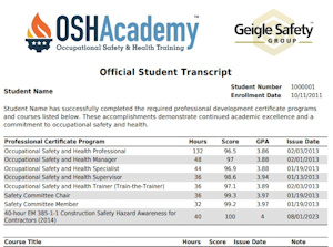 student transcript co-branding image
